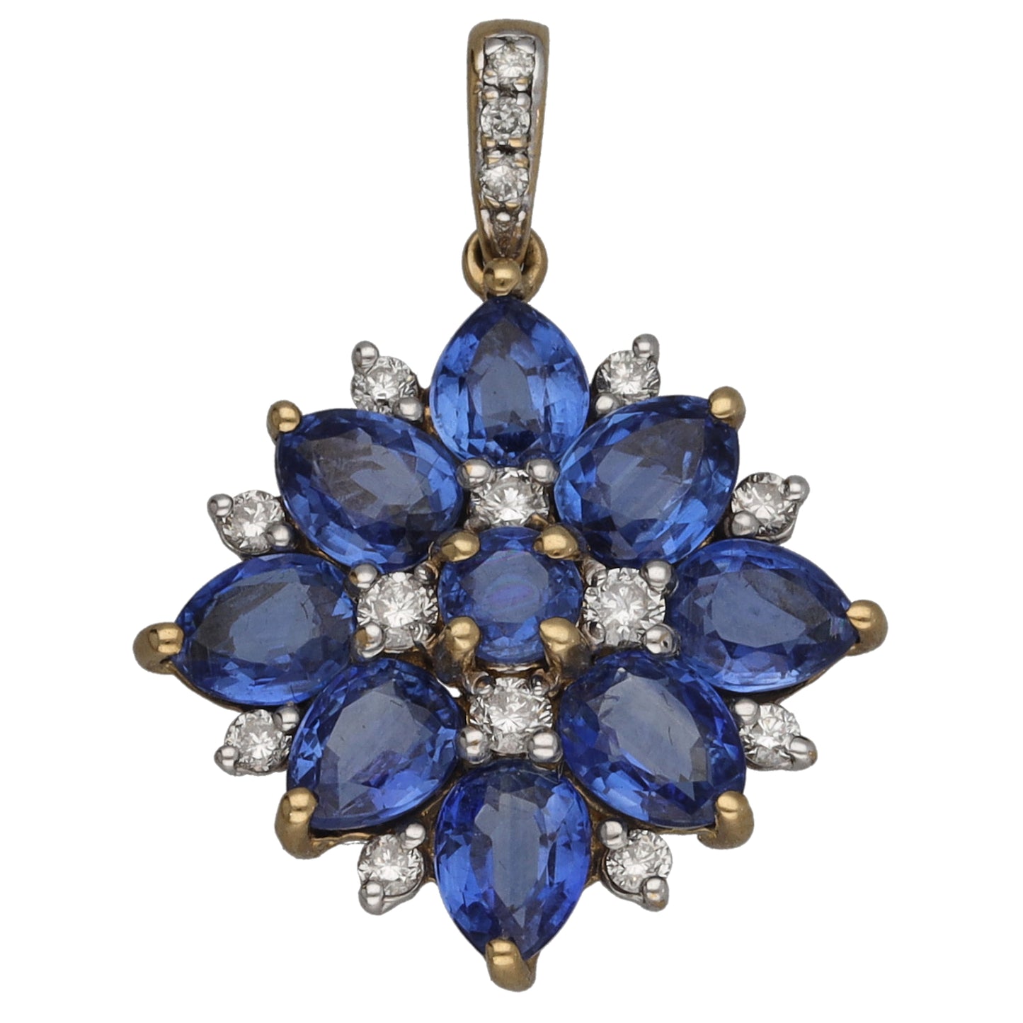 9ct Gold 0.15ct Diamond Dress/Cocktail Pendant
