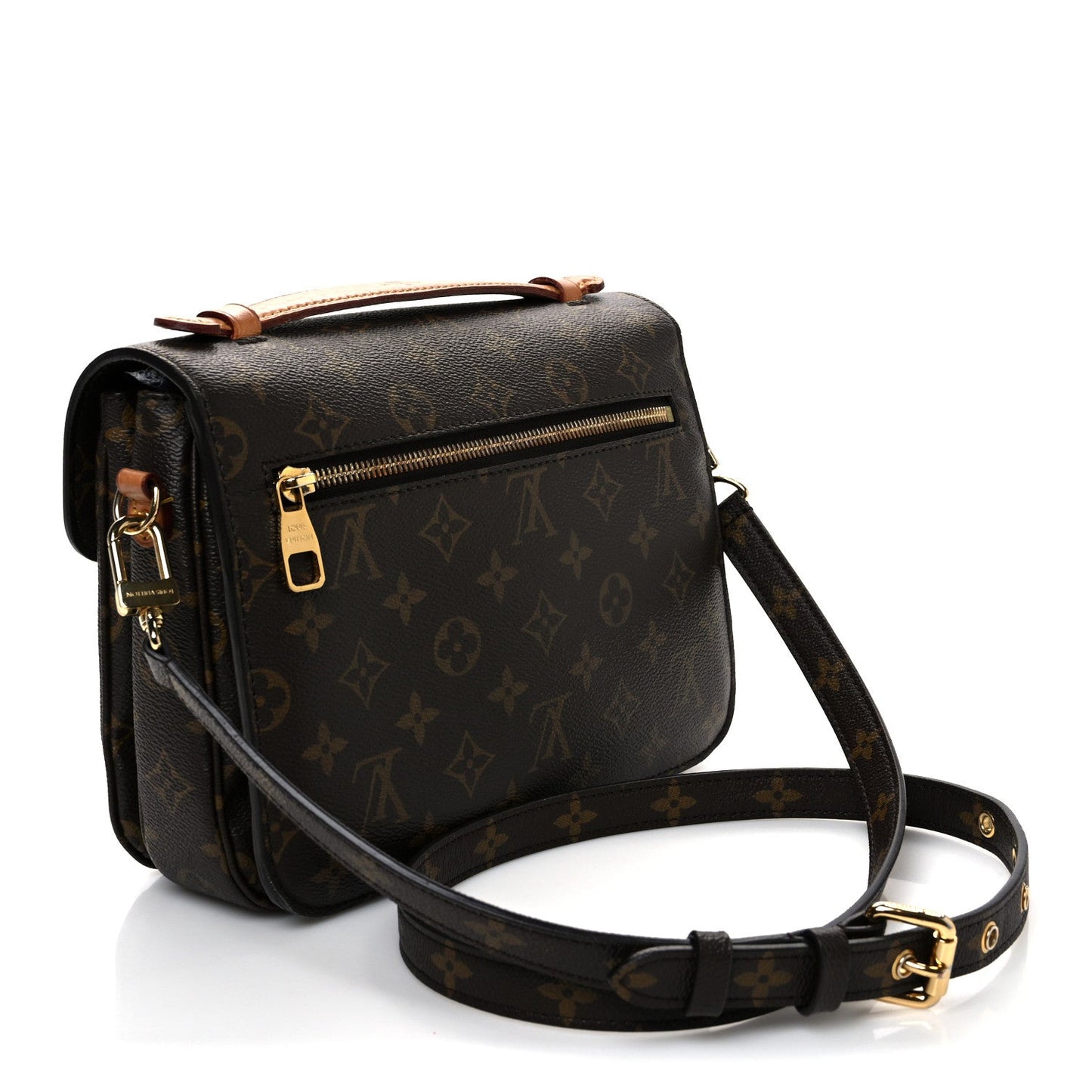 Louis Vuitton Pochette Metis Monogram Coated Canvas Bag - Brown