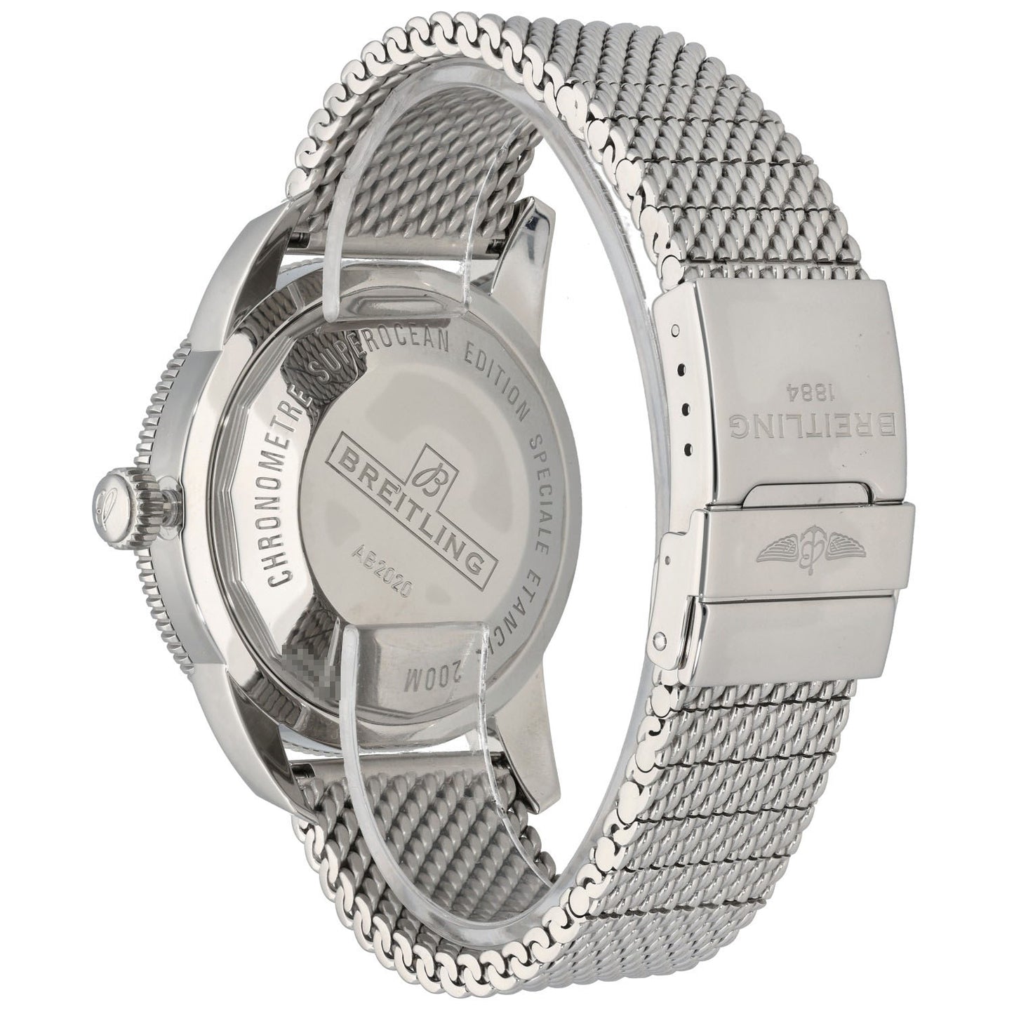 Breitling Superocean AB2020 46mm Stainless Steel Watch