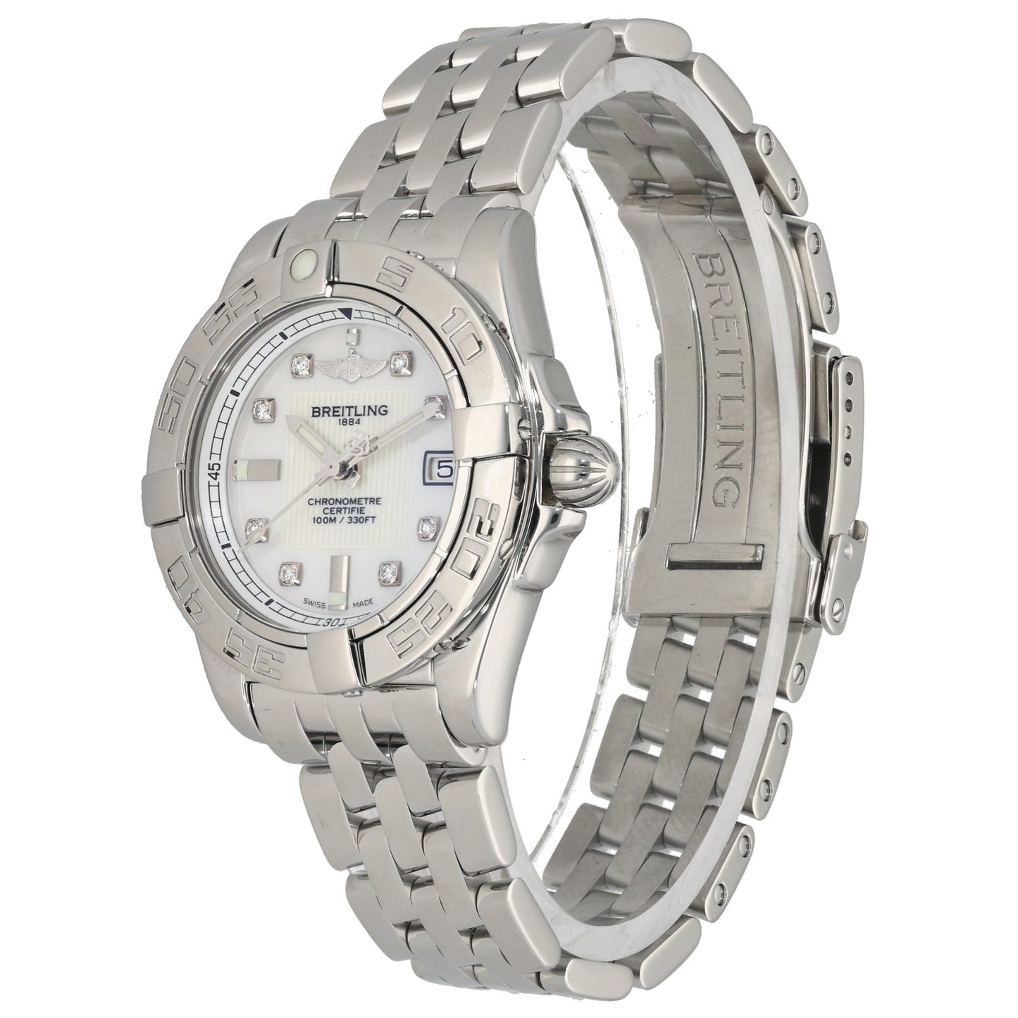 Breitling Galactic A71356 32mm Stainless Steel Watch