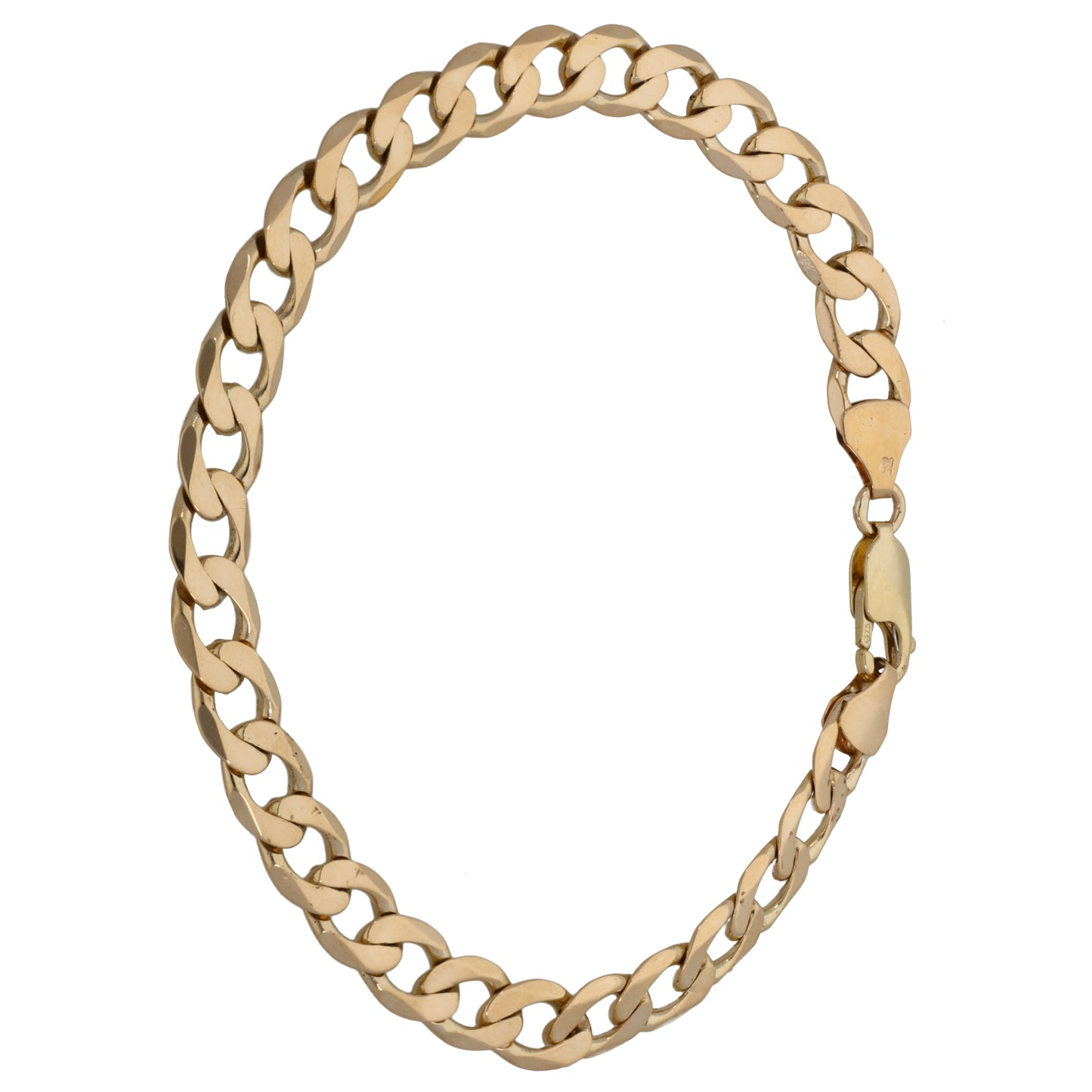 9ct Gold Curb Bracelet