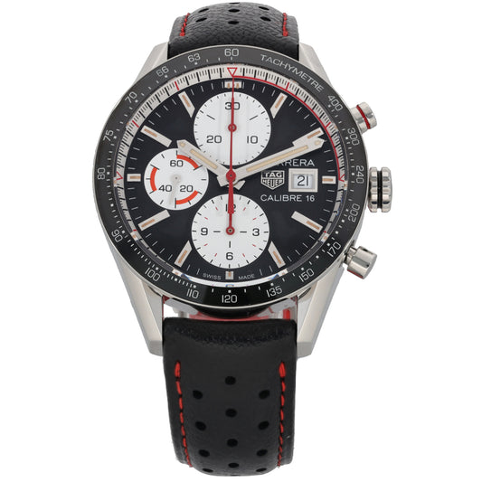 Tag Heuer Carrera CV201AP-0 41mm Stainless Steel Watch