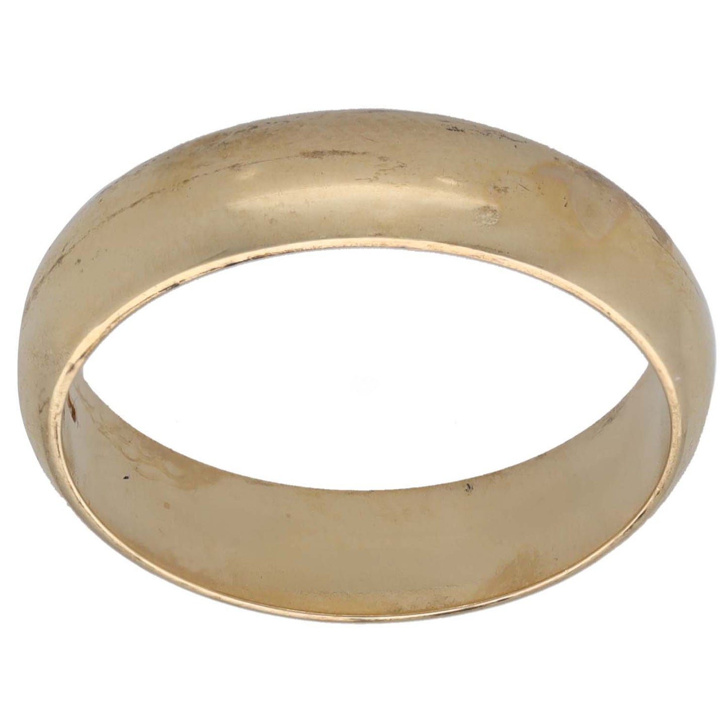 9ct Gold Plain Wedding Ring Size Q