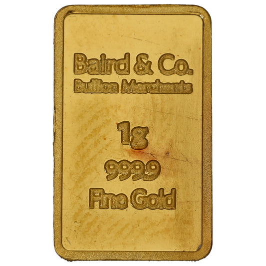 24ct 1g Gold Bar