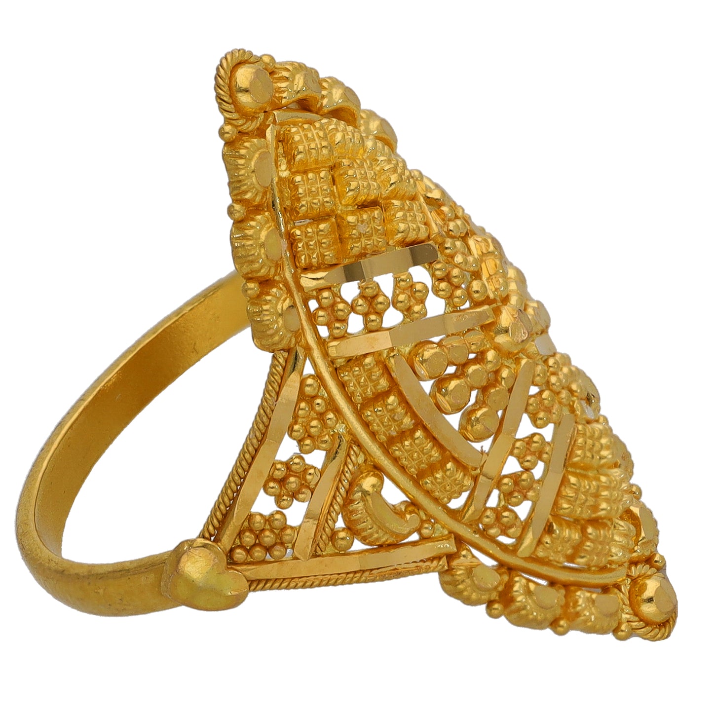 22ct Gold Dress/Cocktail Ring Size M