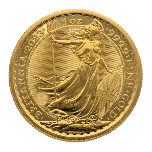 24ct Gold King Charles III 1 OZ Britannia Coin 2023
