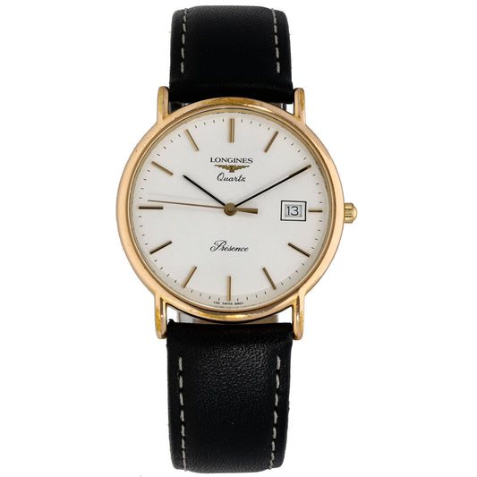 Longines Presence 33mm Bi-Colour Watch