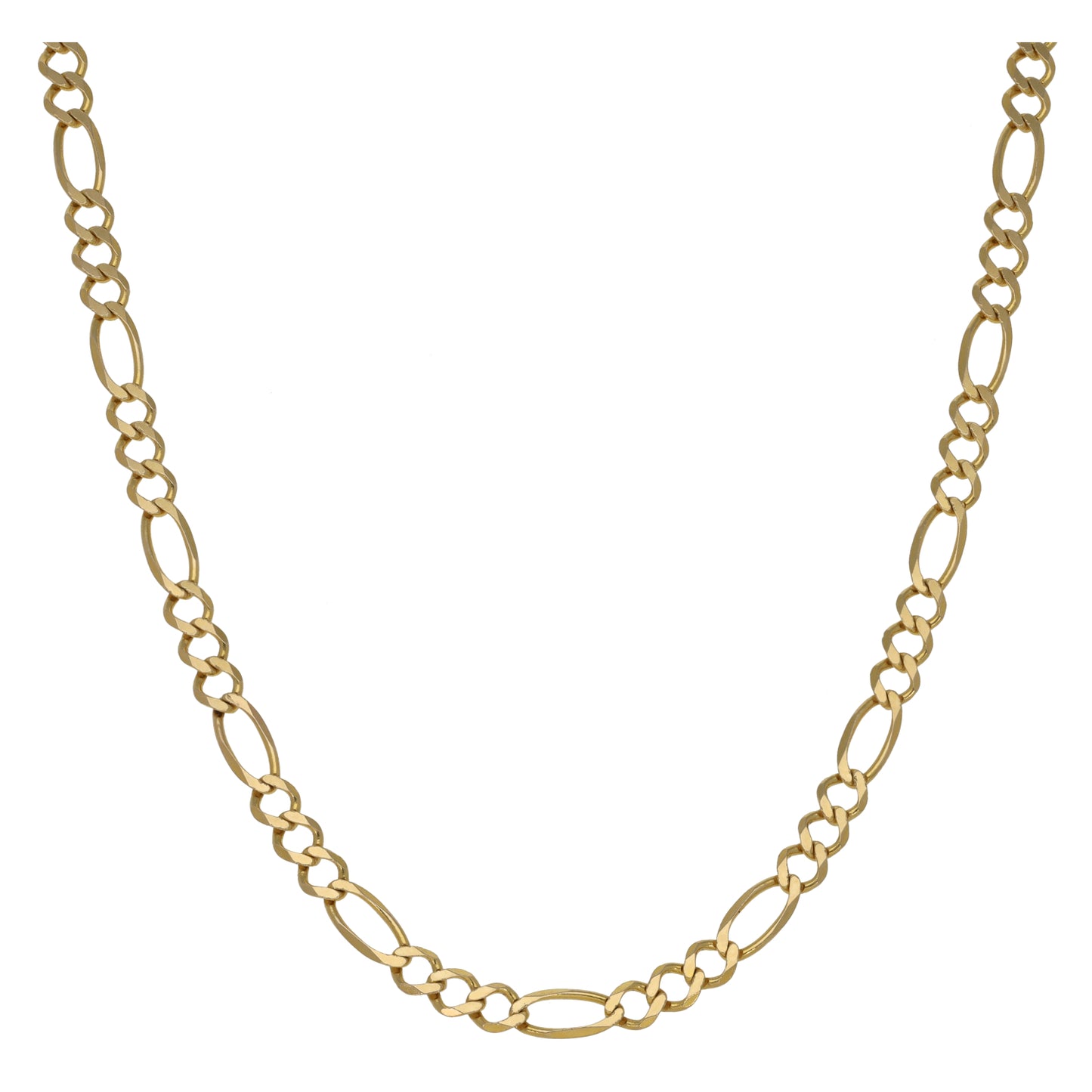 9ct Gold Figaro Chain 26"