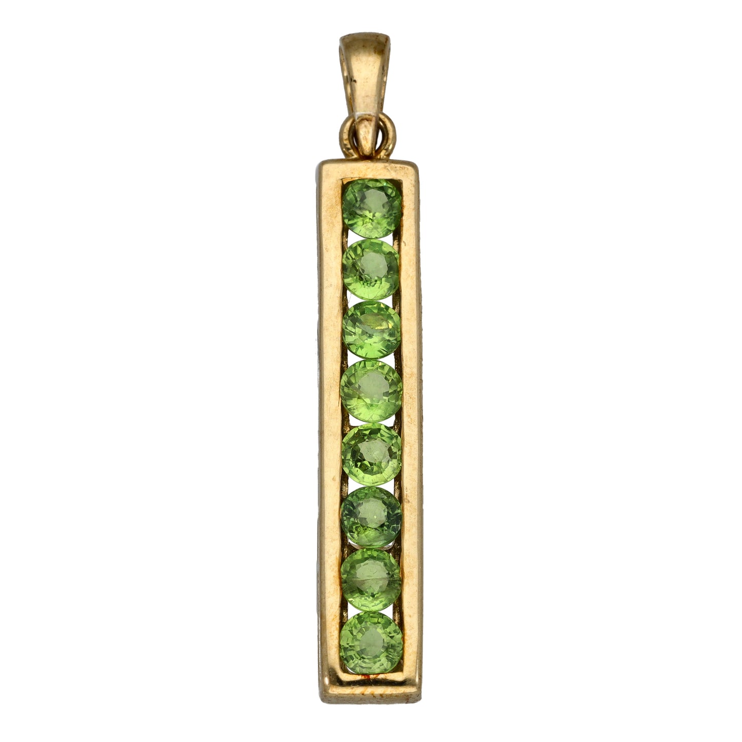 9ct Gold Sapphire Dress/Cocktail Pendant