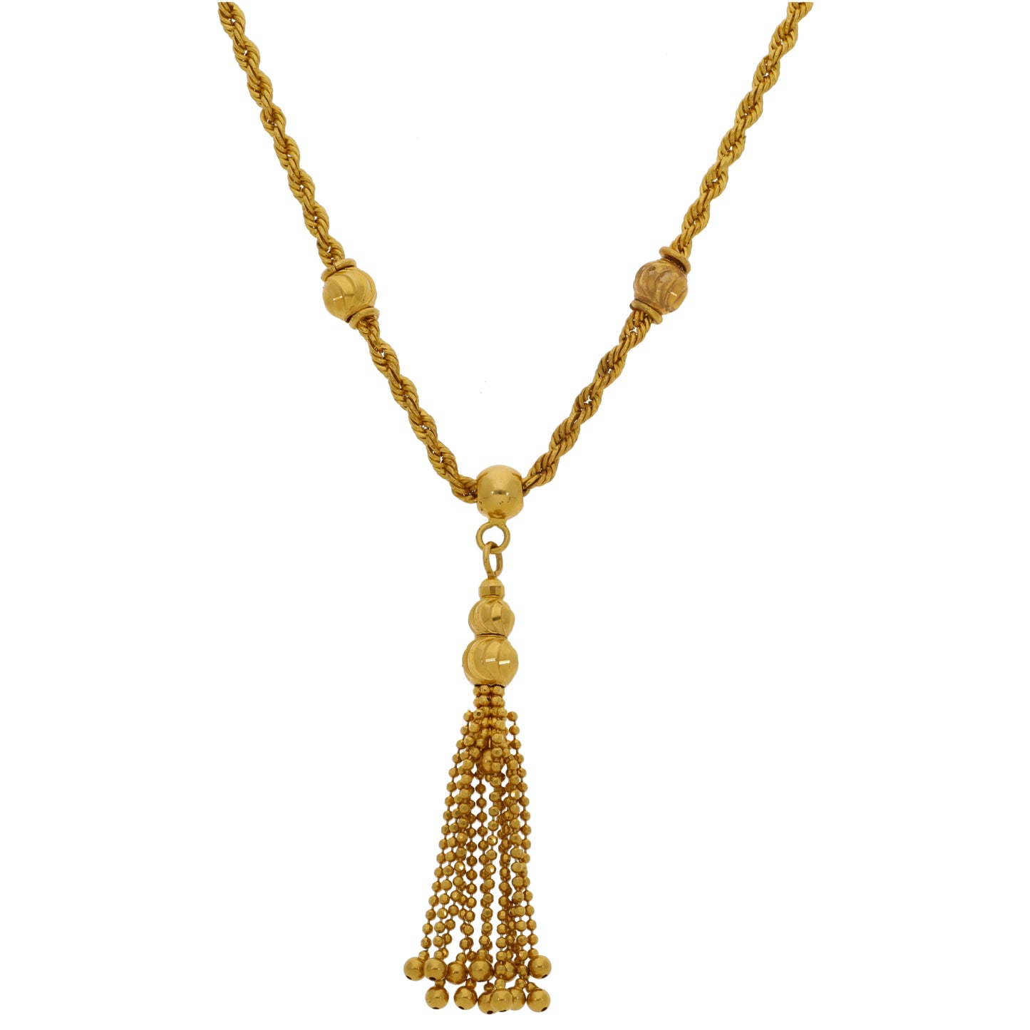 22ct Gold Fancy Necklace 16"