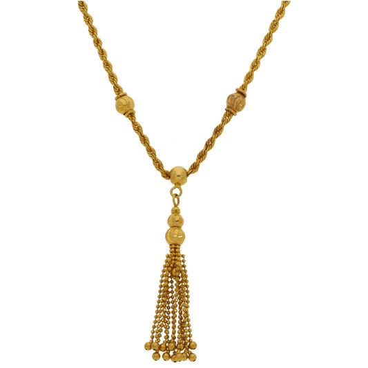 22ct Gold Fancy Necklace 16"