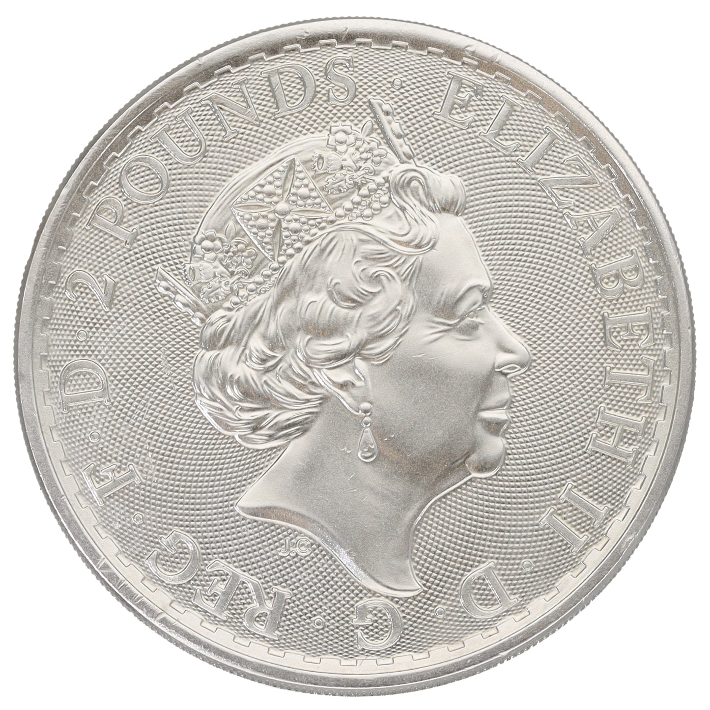Fine Silver Queen Elizabeth II 1 OZ Britannia Coin 2022