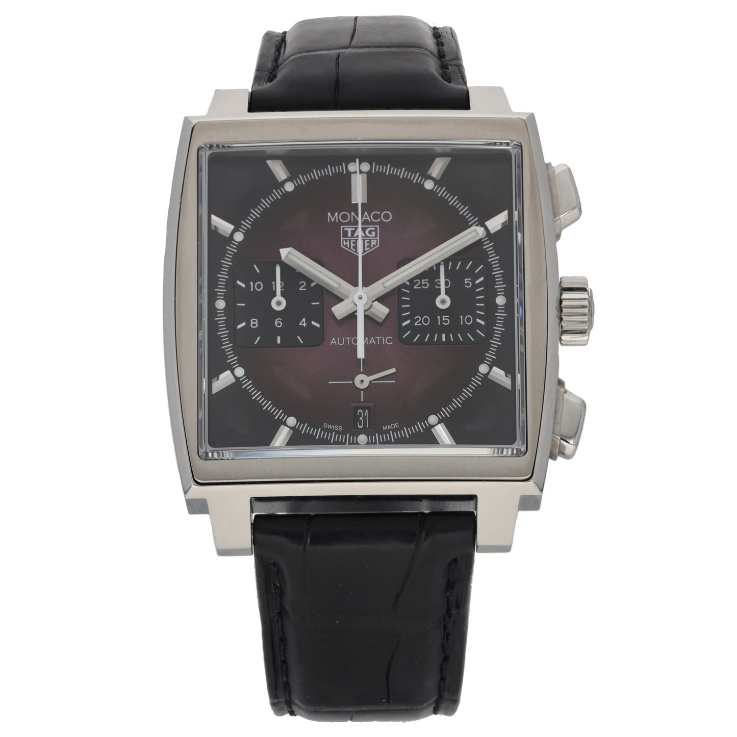 Tag Heuer Monaco CBL2118 39mm Stainless Steel Watch