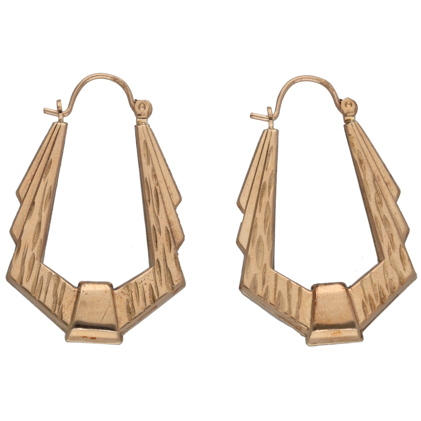 9ct Gold Creole Earrings