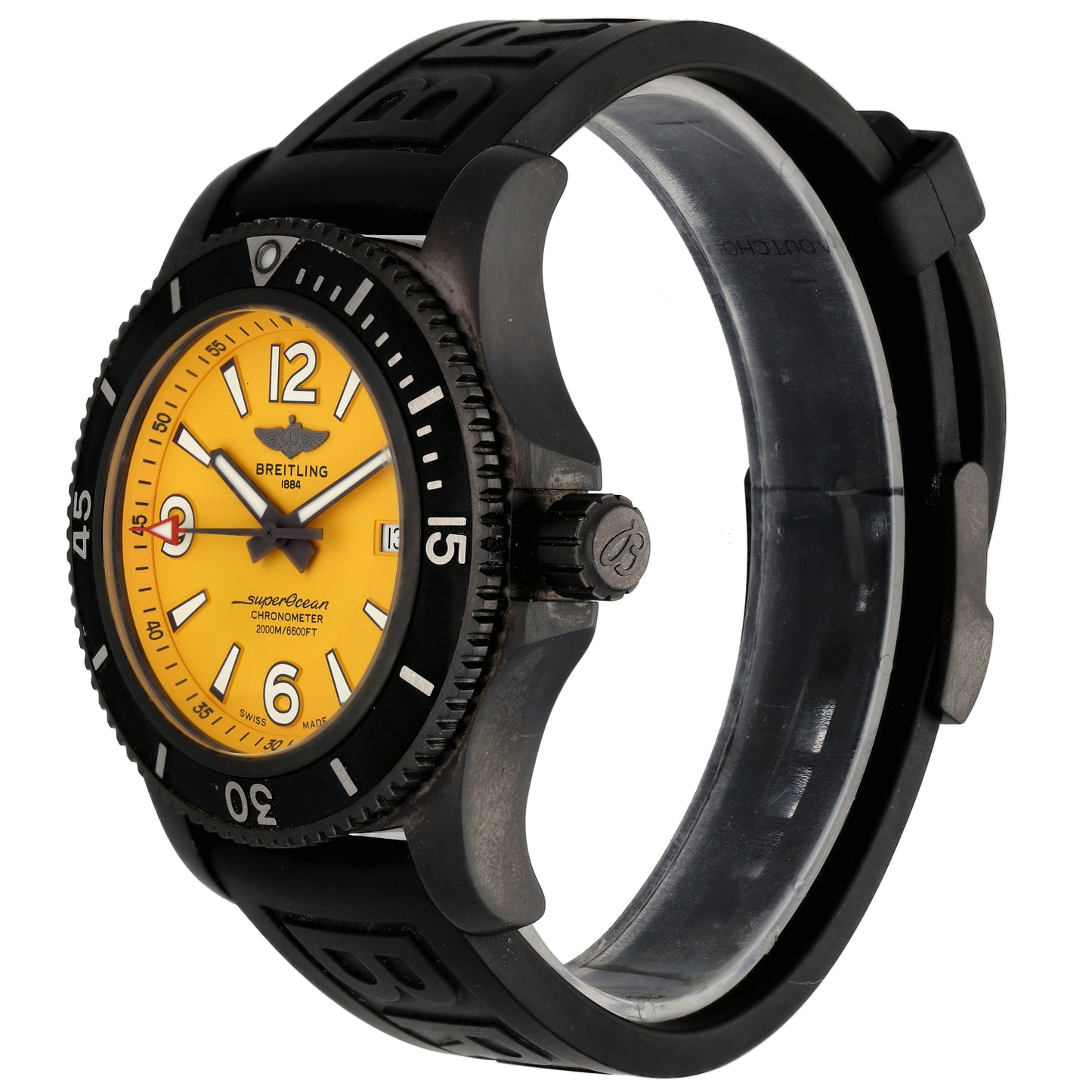 Breitling Superocean 46 M17368 46mm DLC Stainless Steell Watch
