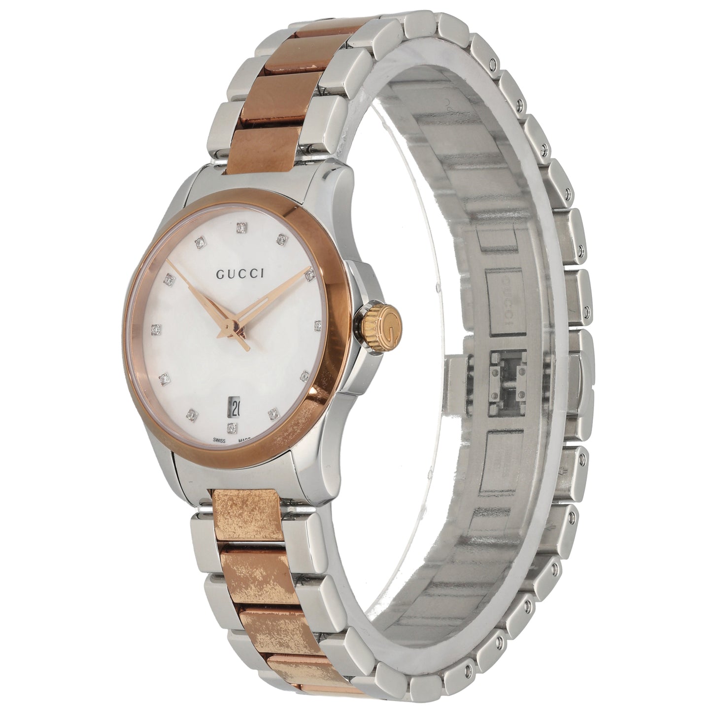 Gucci G-Timeless YA126544 27mm Bi-Colour Watch