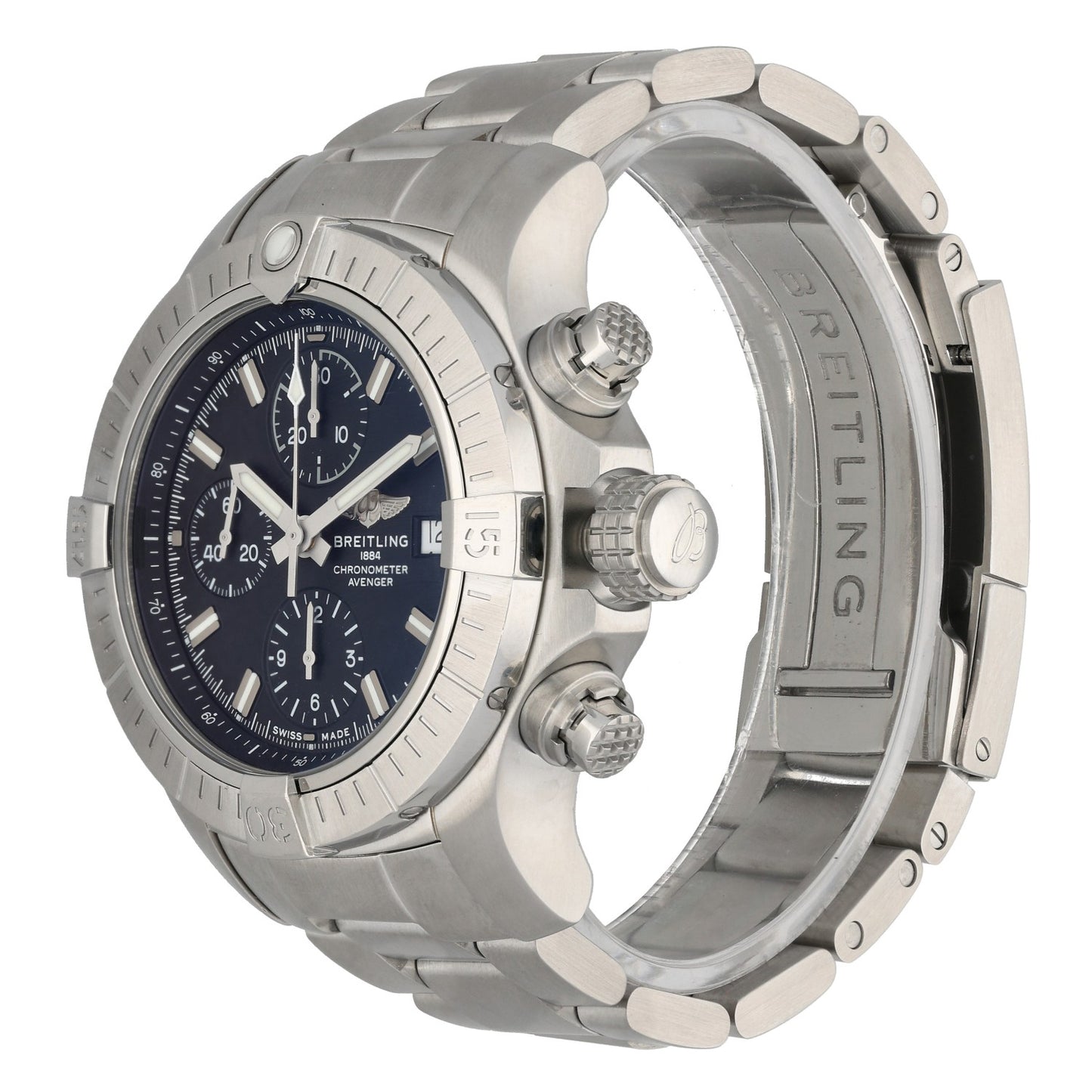 Breitling Avenger A13385 43mm Stainless Steel Watch