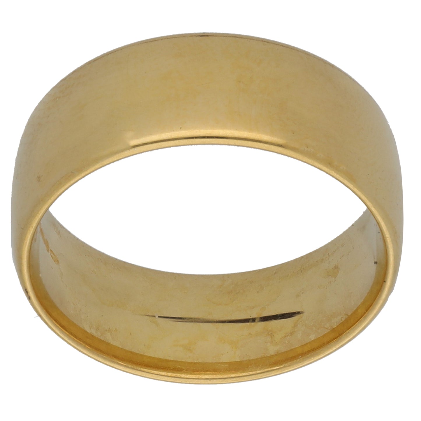 18ct Gold Plain Wedding Ring Size L