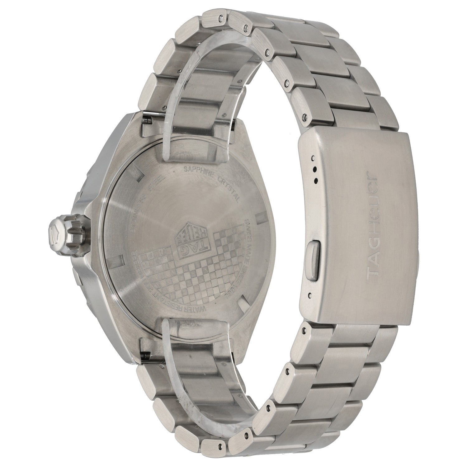 Tag Heuer Formula 1 WAZ1010, 43mm stainless steel case and bracelet.