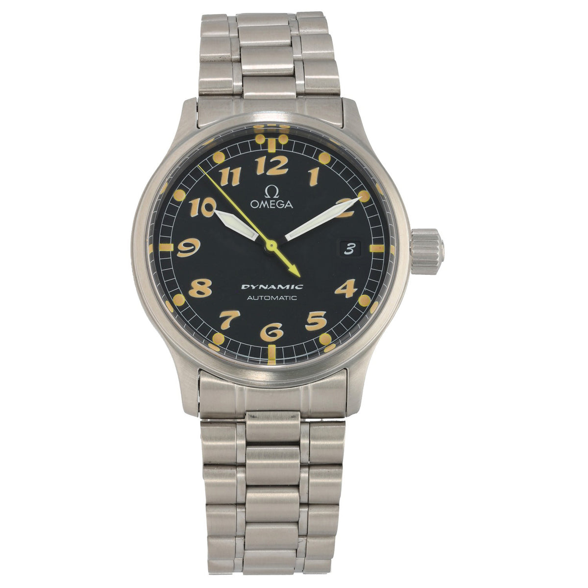 Omega Dynamic III Date 5200.50.00 36mm Stainless Steel Watch