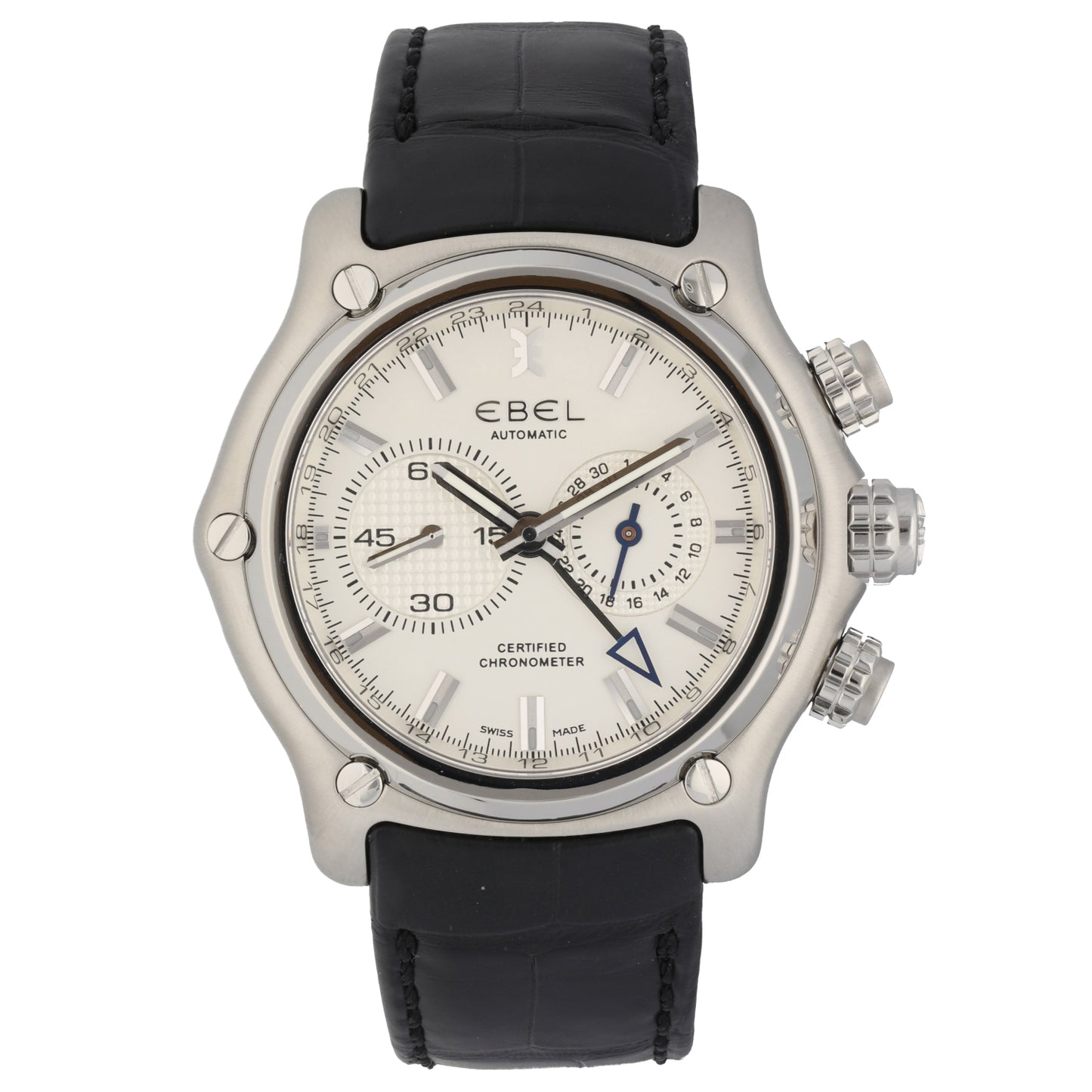 Ebel 1911 E9240L70 45mm Stainless Steel Watch