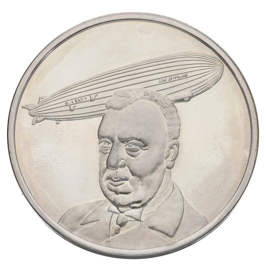 Silver Royal Airforce Museum First Airship Flight Around The World Medal
