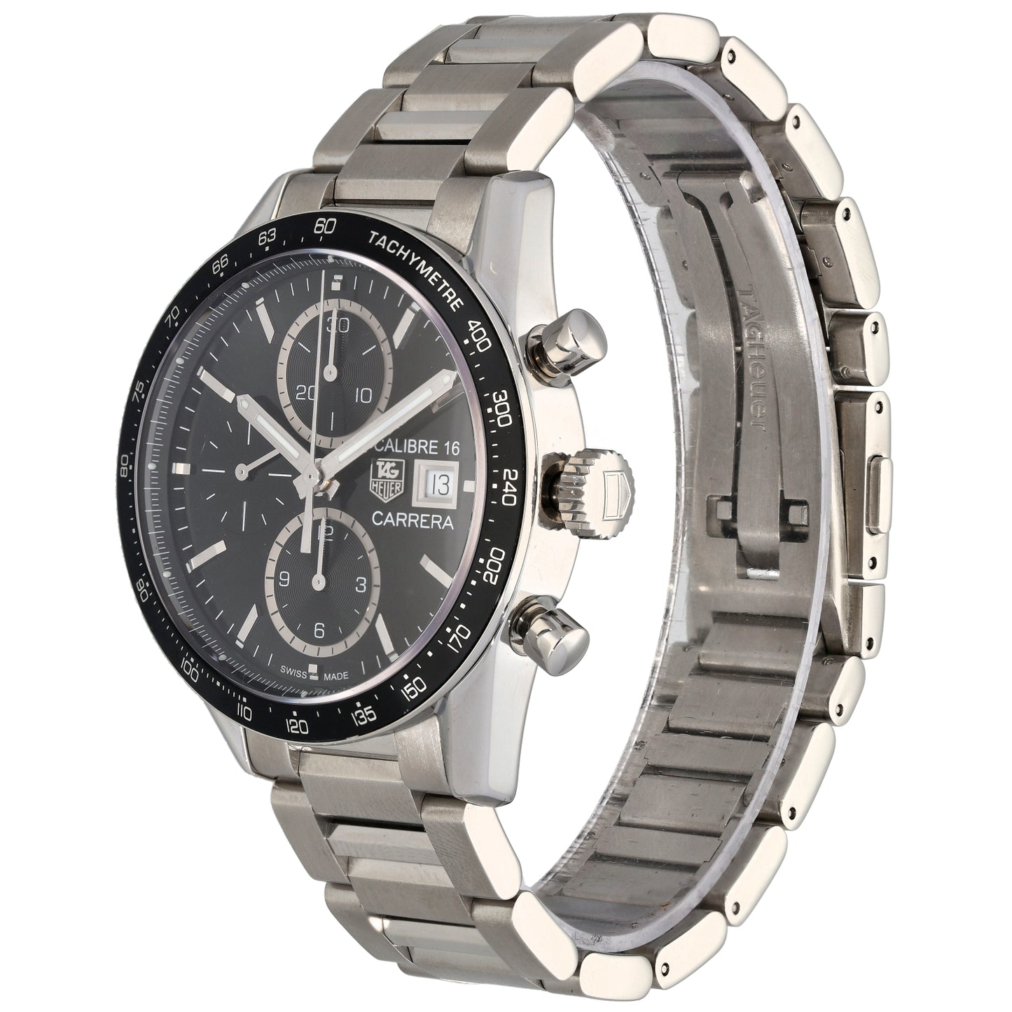 Tag Heuer Carrera CV201AJ-0 41mm Stainless Steel Watch