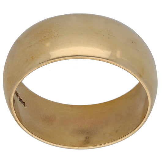 9ct Gold Plain Wedding Ring Size V