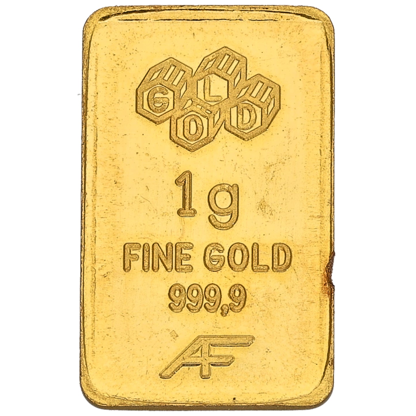 24ct 1g Gold Bar