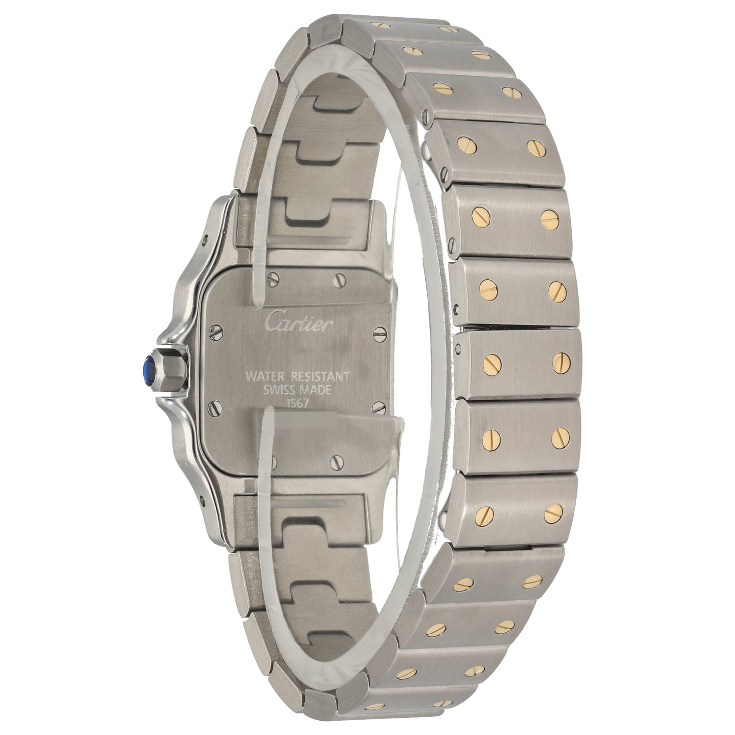 Cartier Santos Galbee 1567 24mm Bi-Colour Watch