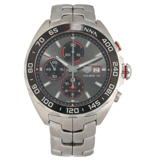 Tag Heuer Formula 1 Senna CAZ201D-0 44mm Stainless Steel Watch