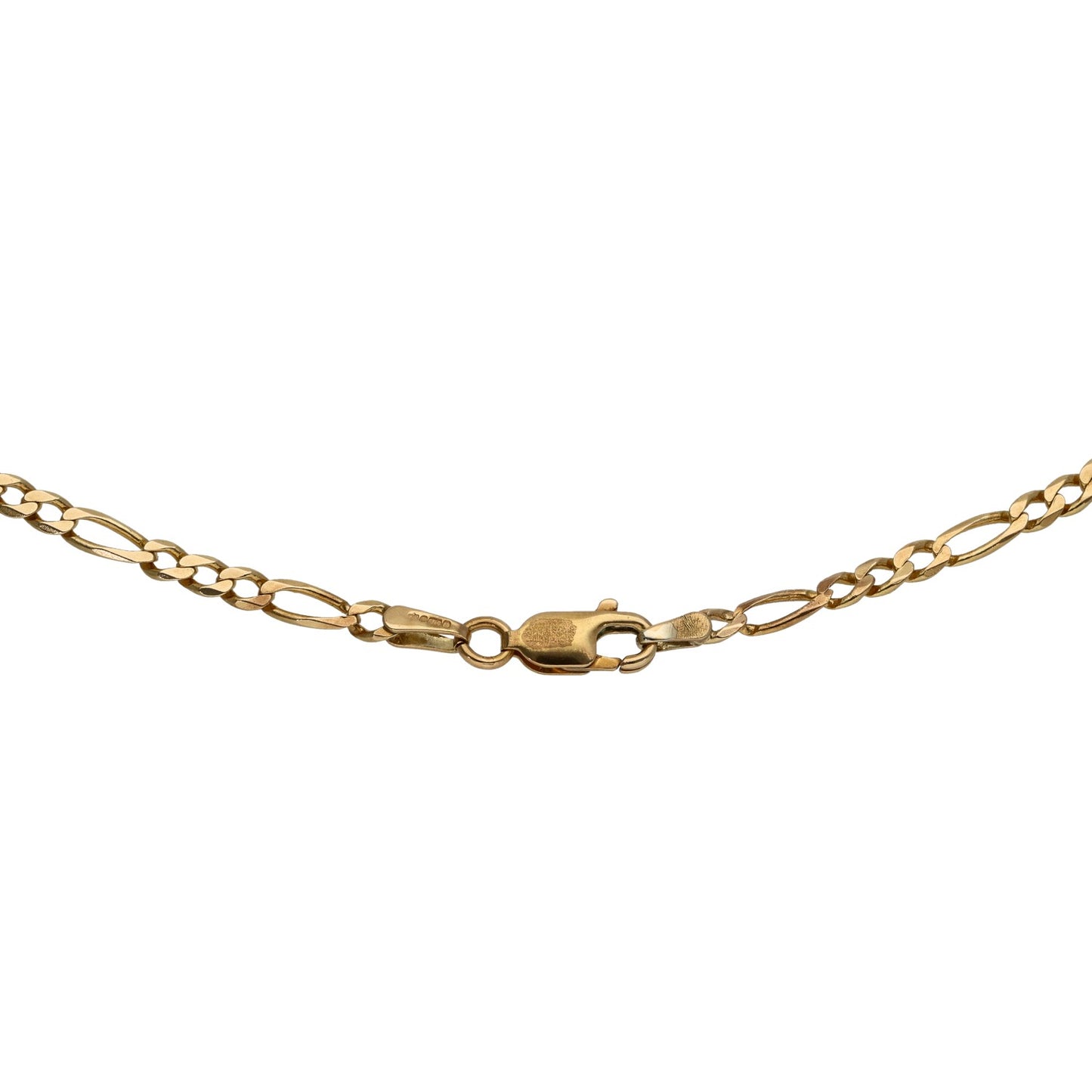9ct Gold Figaro Chain 20"