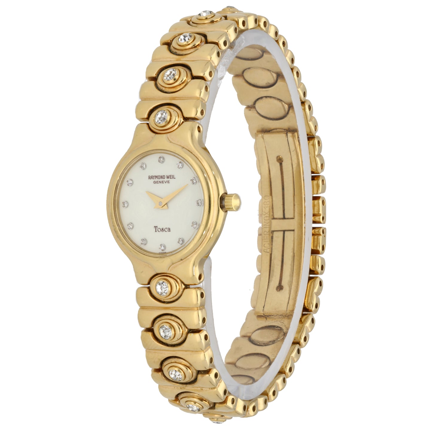 Raymond Weil Tosca 9941 23mm Gold Plated Watch