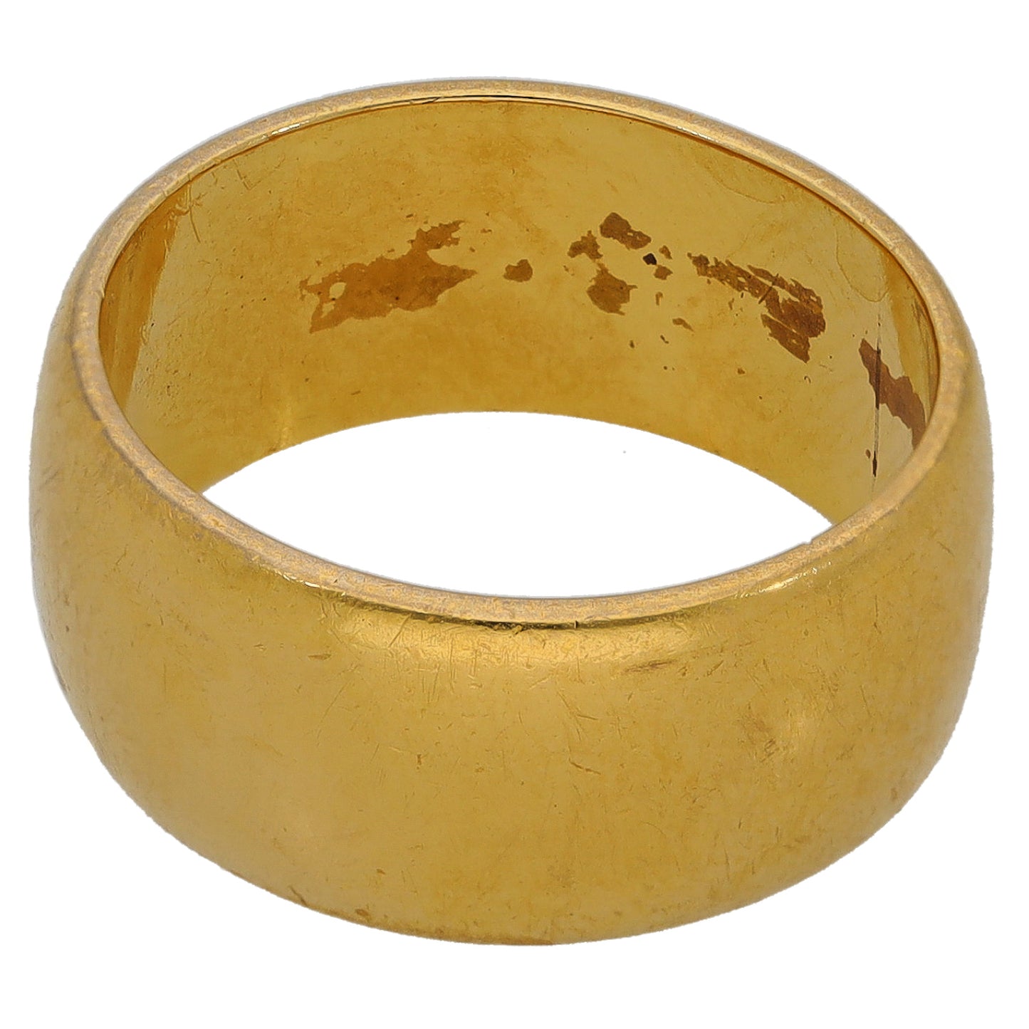 22ct Gold Plain Wedding Ring Size K