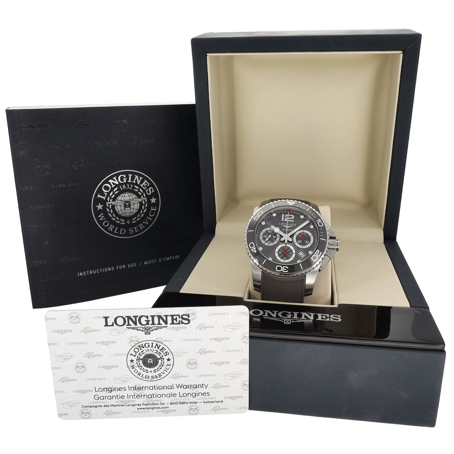 Longines Hydro Conquest L3.783.4 41mm Stainless Steel Watch