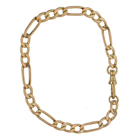 9ct Gold Figaro Bracelet