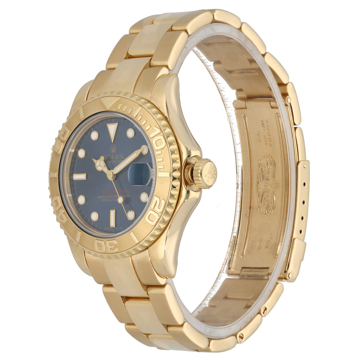Rolex Yacht Master 68628 35mm Gold Watch