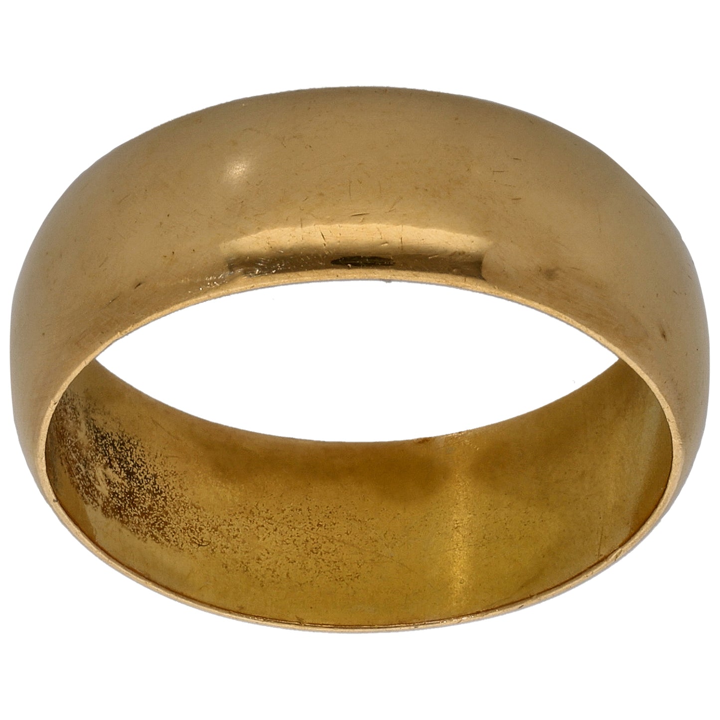 22ct Gold Plain Wedding Ring Size R