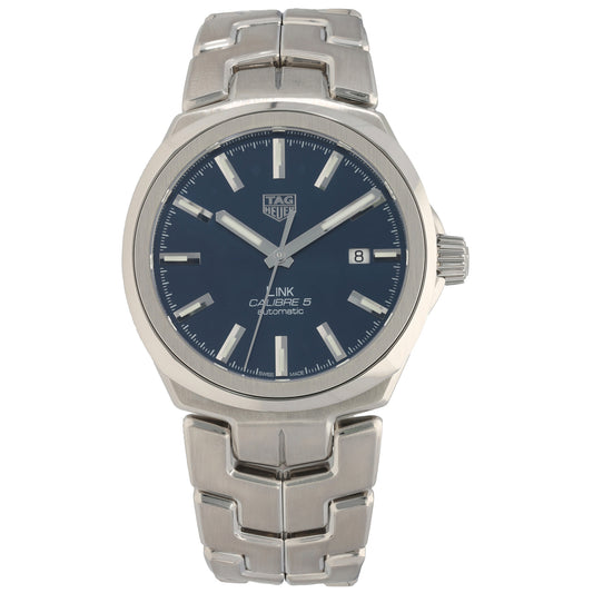 Tag Heuer Link WBC2112 41mm Stainless Steel Watch