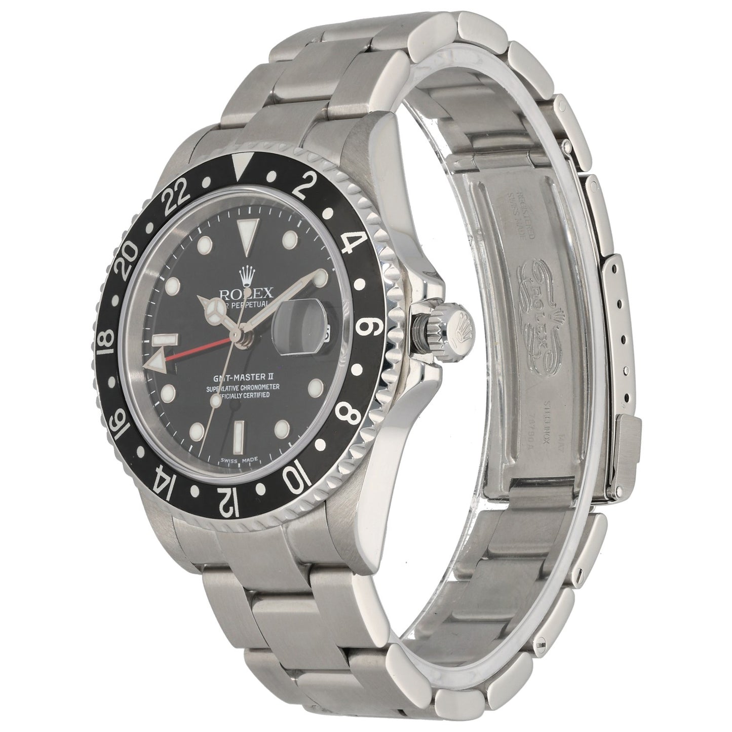 Rolex GMT Master II 16710 40mm Stainless Steel Watch
