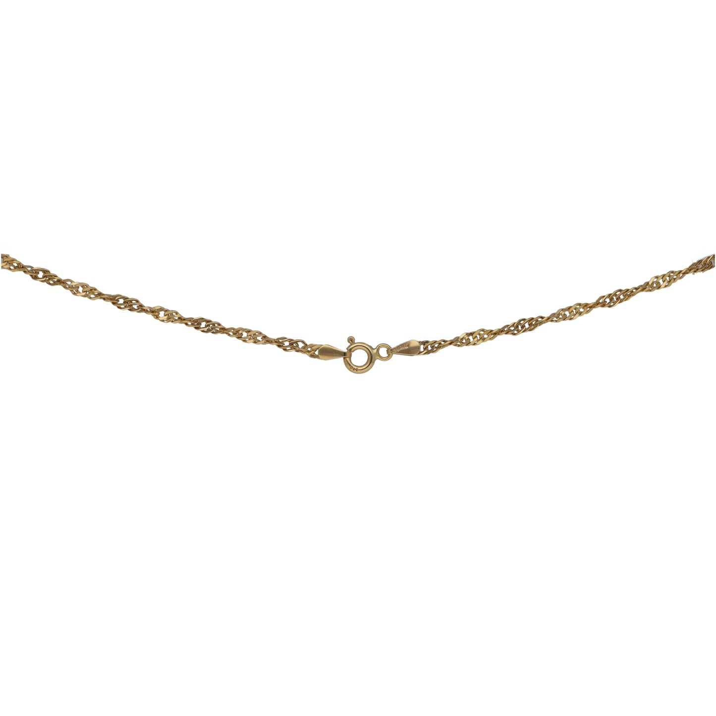 9ct Gold Singapore Chain 22"