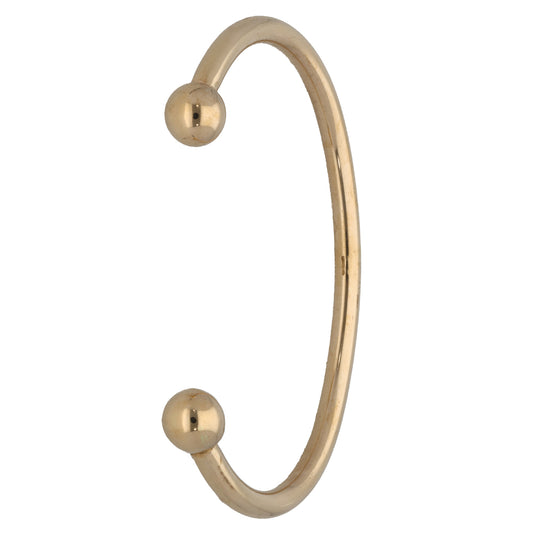 9ct Gold Torque Bangle