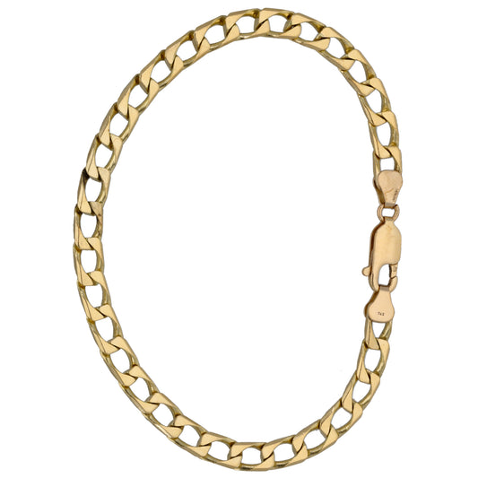 9ct Gold Curb Bracelet