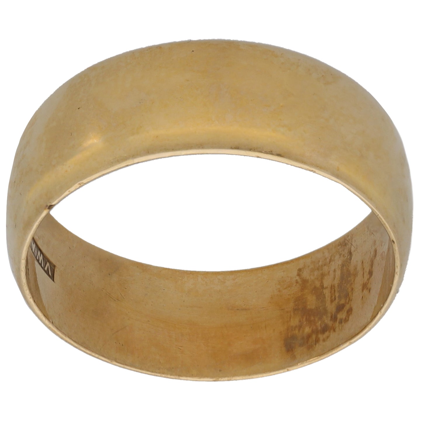 9ct Gold Plain Wedding Ring Size Q