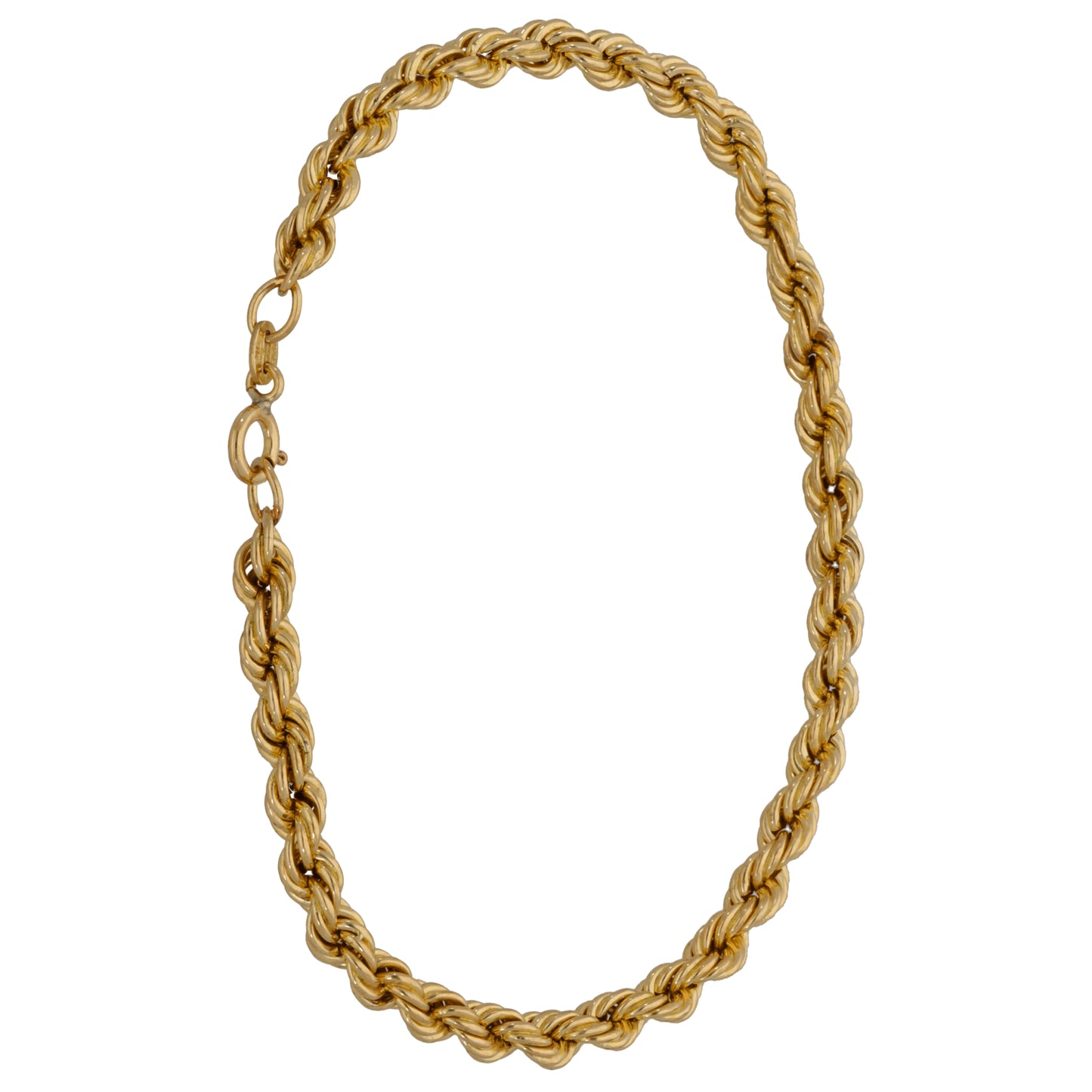 9ct Gold Rope Bracelet