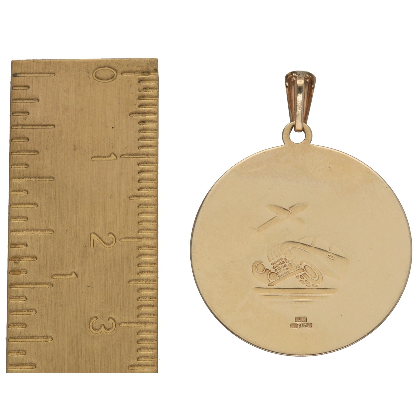 9ct Gold St Christopher Pendant