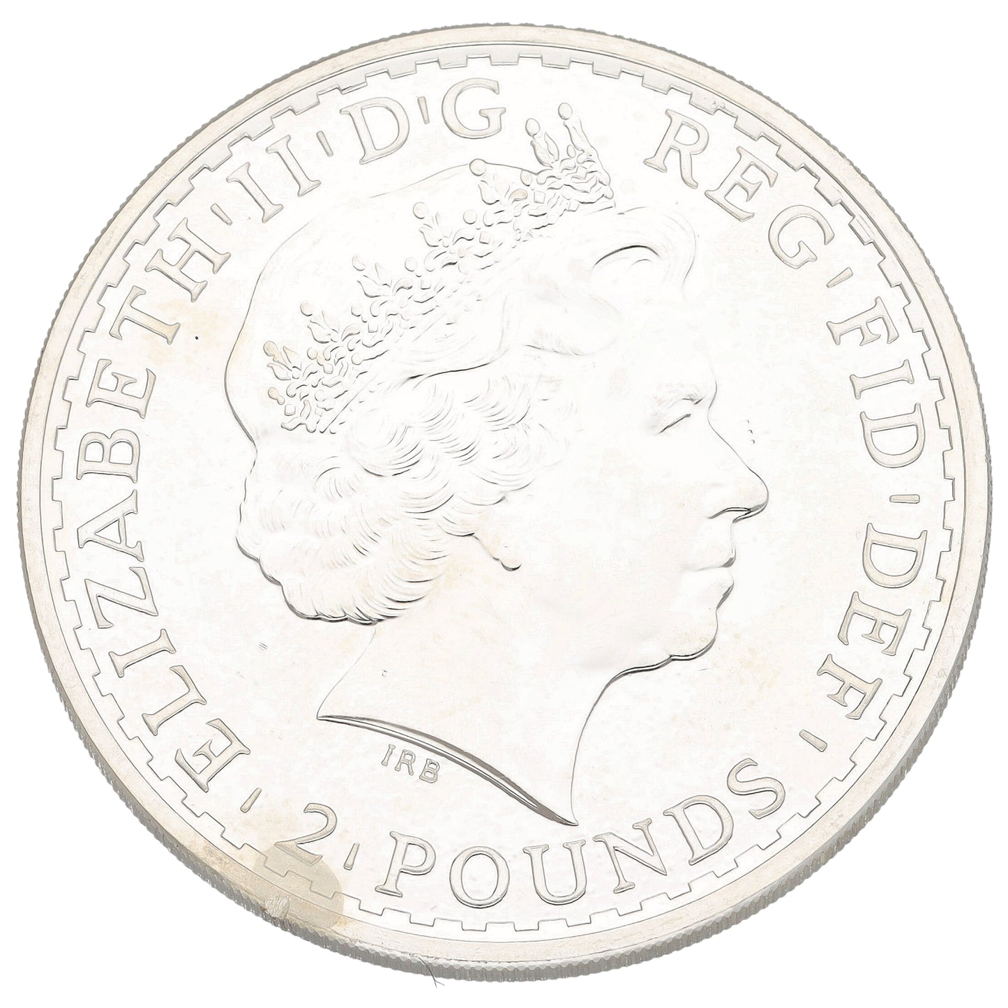 Fine Silver Queen Elizabeth II 1 OZ Britannia Coin 2015