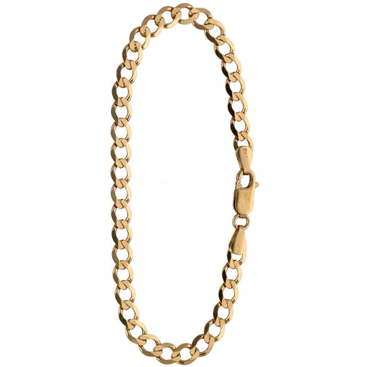 9ct Gold Curb Bracelet