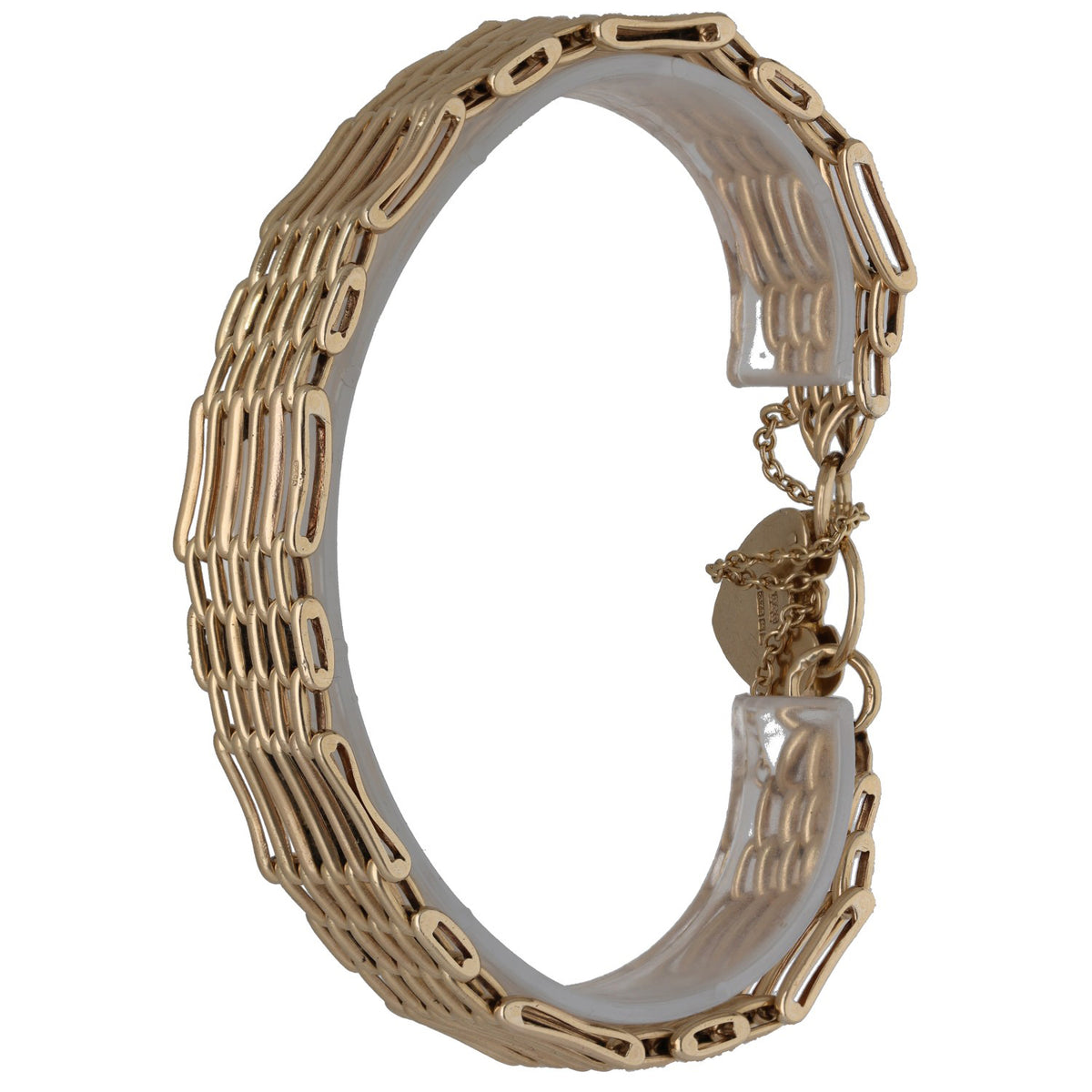 9ct Gold Gate Bracelet