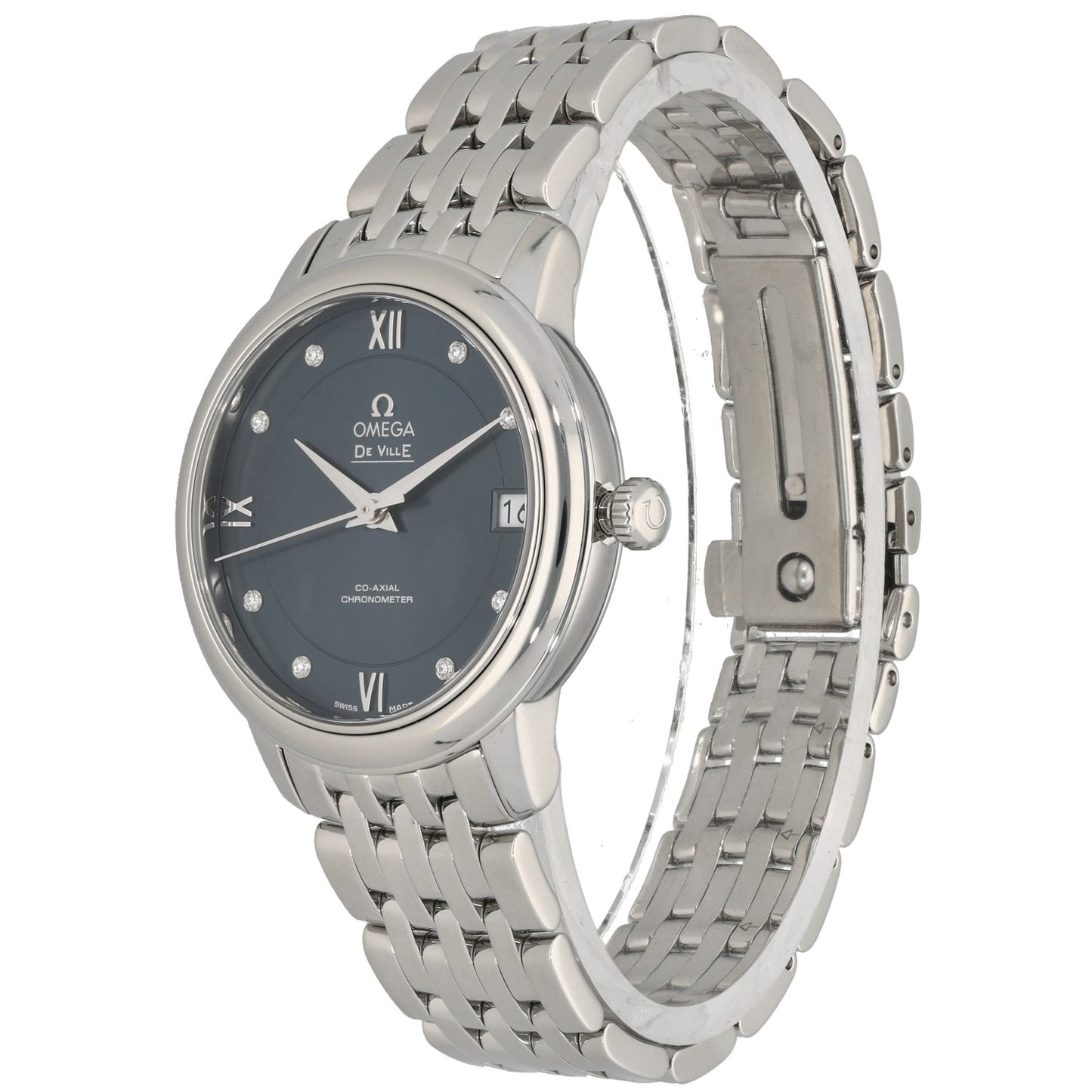 Omega De Ville Prestige 424.10.33.20.53.001 32.7mm Stainless Steel Watch